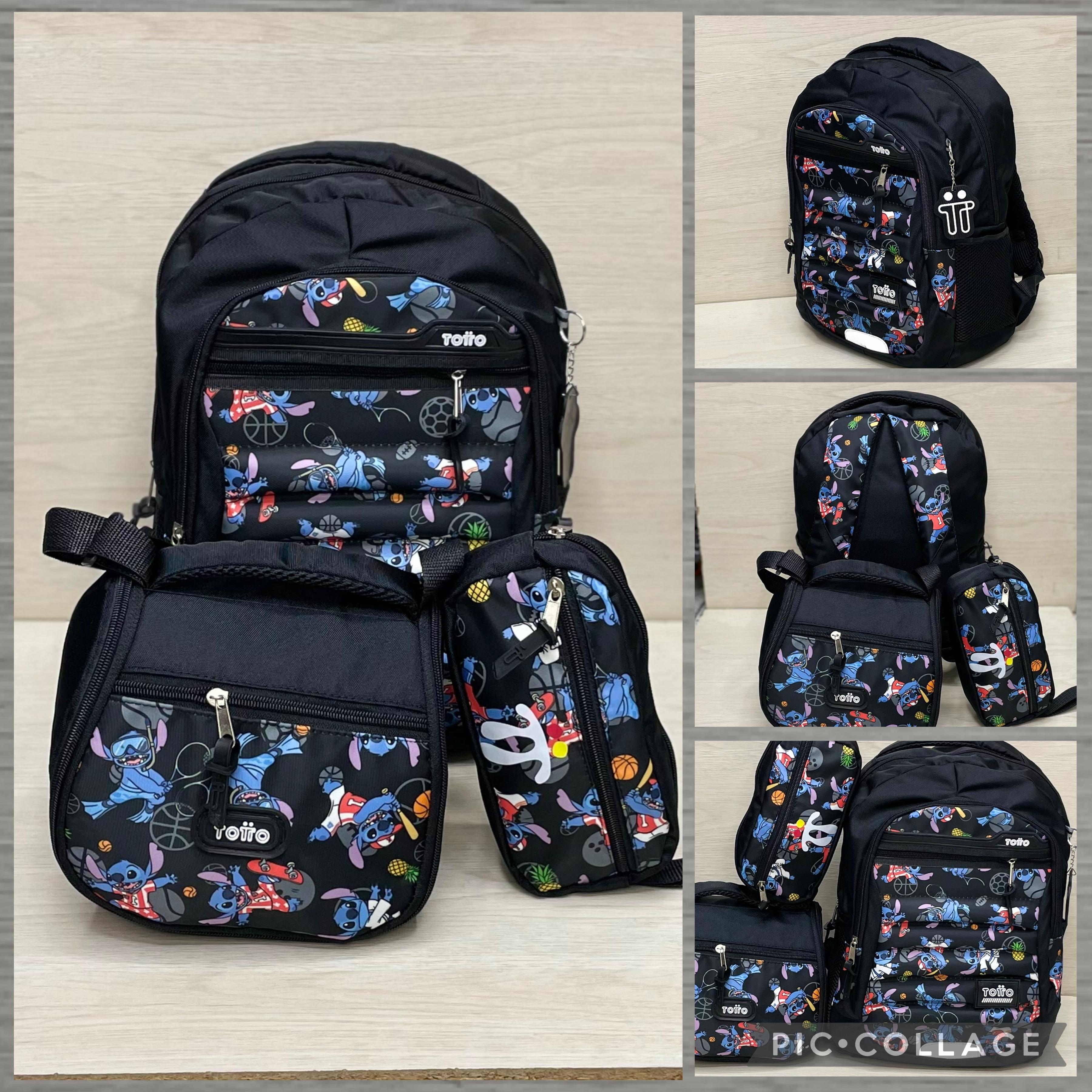 COMBO  TOTTO 3X1 -GRATIS CARTUCHERA+LONCHERA TERMICA+LLAVERO