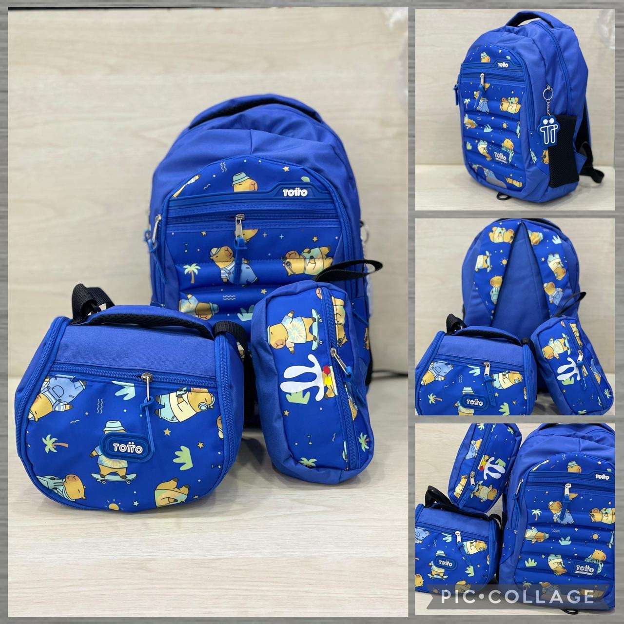 COMBO  TOTTO 3X1 -GRATIS CARTUCHERA+LONCHERA TERMICA+LLAVERO